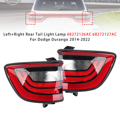 Fanale posteriore sinistro e destro Durango Rallye 2014-2015 68272126AC 68272127AC