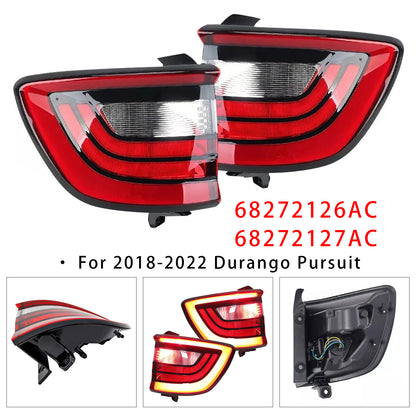 Fanale posteriore sinistro e destro Durango Rallye 2014-2015 68272126AC 68272127AC