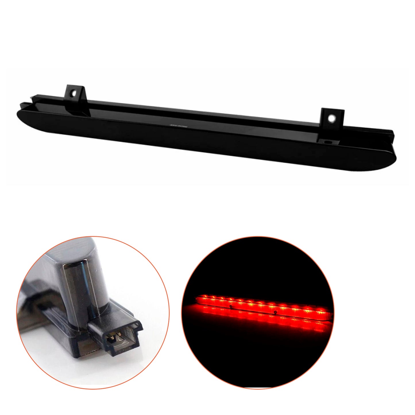 Luce di stop posteriore nera fumé per Mini Cooper R56 R60 06-13