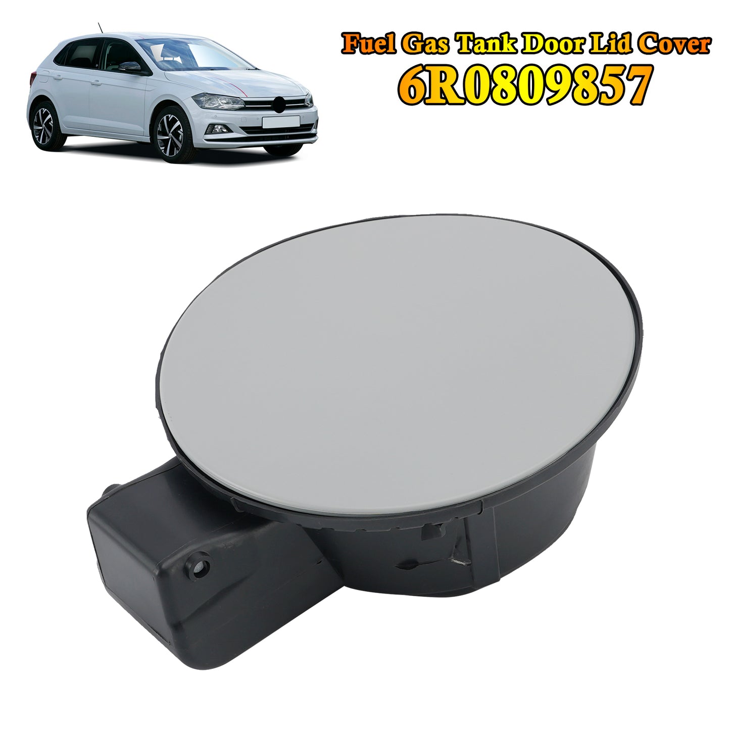 Coperchio del serbatoio del carburante a gas VW Polo 2011-2019, sportello del coperchio, tappo di copertura 6R0809857