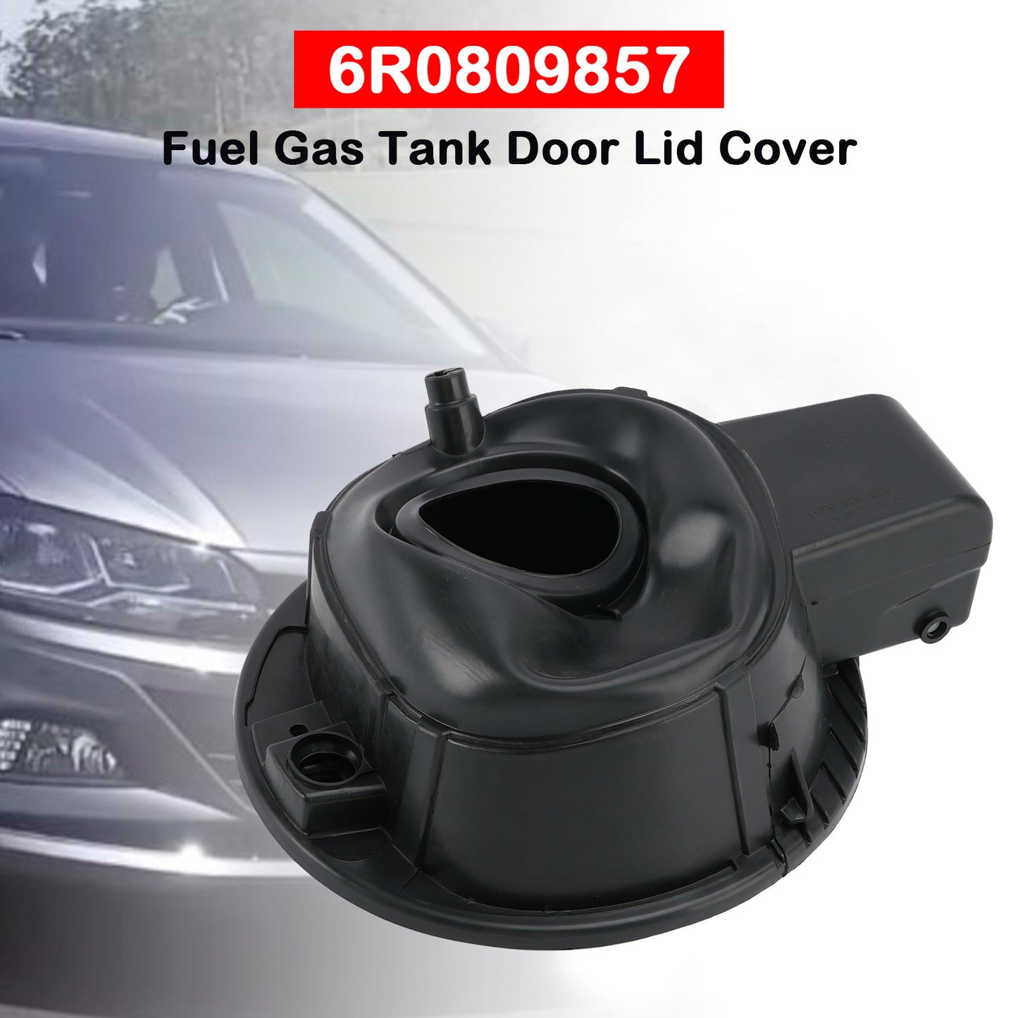 Coperchio del serbatoio del carburante a gas VW Polo 2011-2019, sportello del coperchio, tappo di copertura 6R0809857