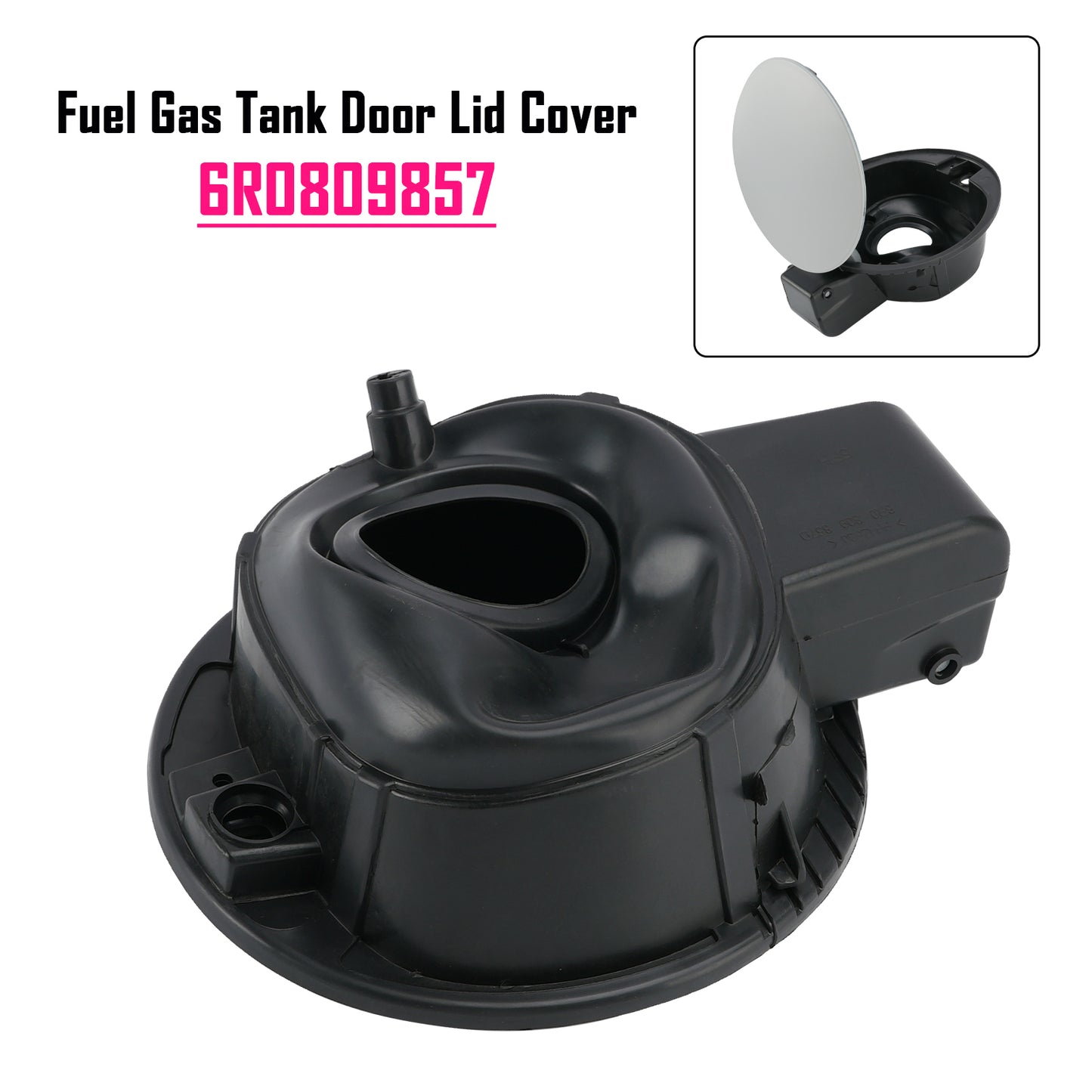 Coperchio del serbatoio del carburante a gas VW Polo 2011-2019, sportello del coperchio, tappo di copertura 6R0809857