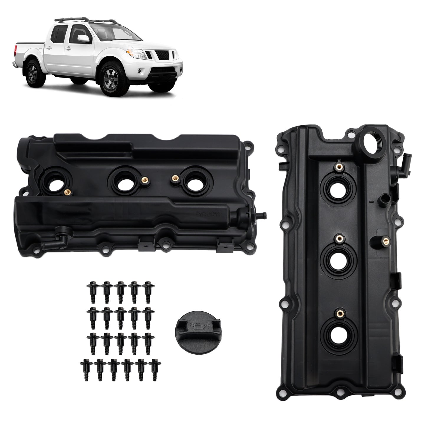 2005-2015 NISSAN XTERRA 4.0L 3954CC V6 DOHC Coperchio valvola con guarnizione tappo bullone 13264 EA200