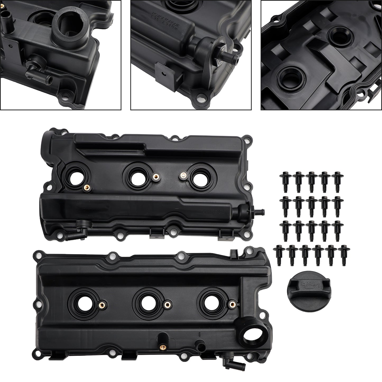 2012-2019 NISSAN NV3500 4.0L 3954CC V6 DOHC Coperchio valvola con guarnizione tappo bullone 13264 EA200