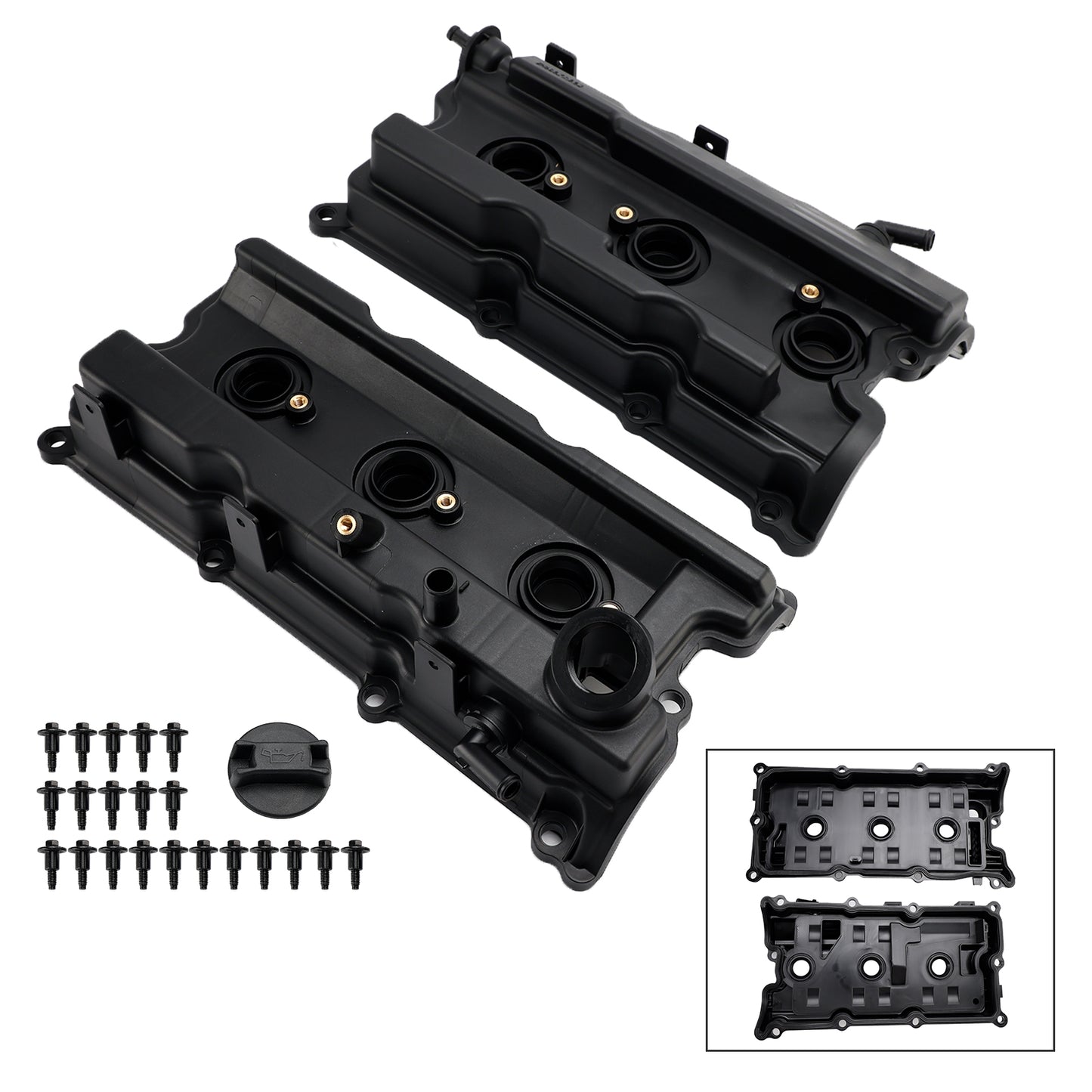 2005-2015 NISSAN XTERRA 4.0L 3954CC V6 DOHC Coperchio valvola con guarnizione tappo bullone 13264 EA200