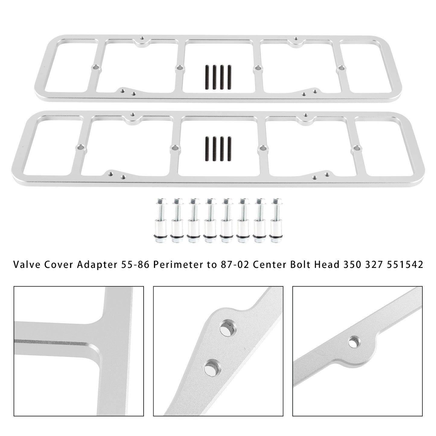 Adattatore coperchio valvola 1955-1986 perimetro a 1987-2002 testa bullone centrale 350 327 551542
