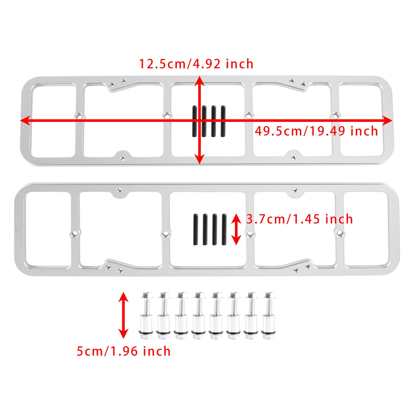 Adattatore coperchio valvola 1955-1986 perimetro a 1987-2002 testa bullone centrale 350 327 551542