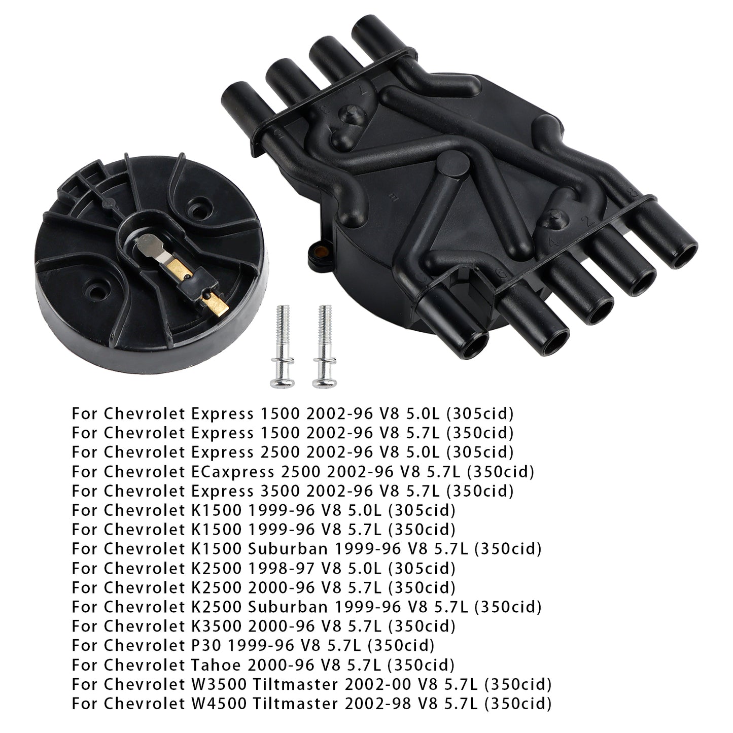 Kit tappo distributore e rotore 10452459 per Chevy K1500 GMC 5.7L Vortec