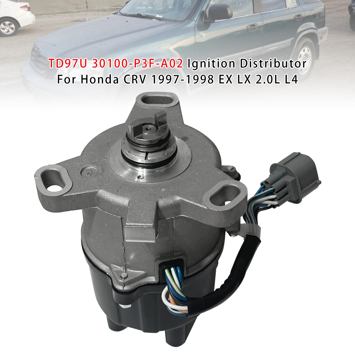 TD97U 30100-P3F-A02 Distributore di accensione per Honda CRV 1997-1998 EX LX 2.0L L4