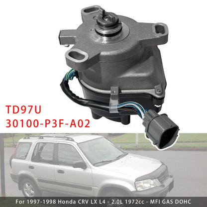 TD97U 30100-P3F-A02 Distributore di accensione per Honda CRV 1997-1998 EX LX 2.0L L4
