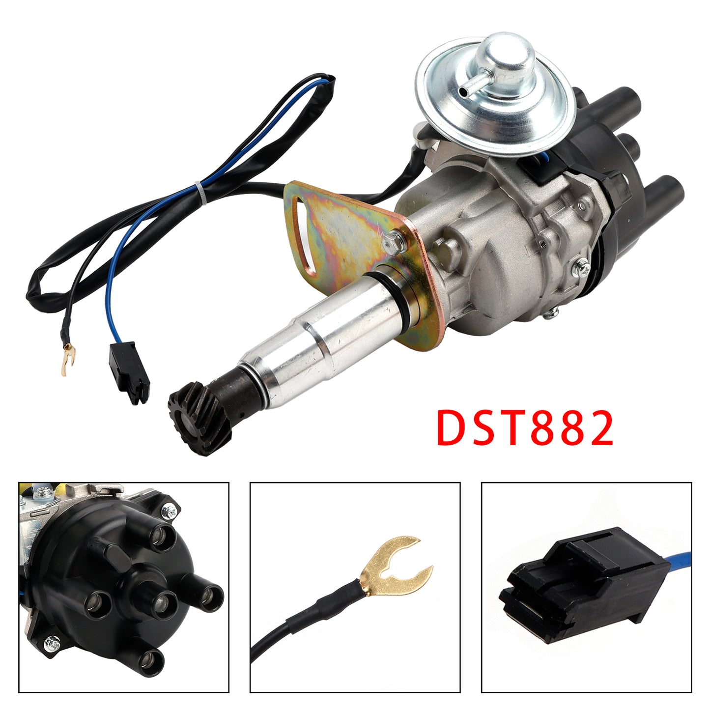 Distributore di accensione con tappo e rotore DST882 per Mazda B2200 1987-1993