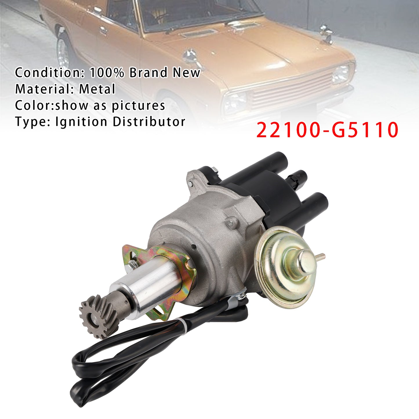 Per Nissan Datsun B110 B210 B120 Pickup A10 A12 A13 A14 A15 Distributore di accensione 22100-G5110