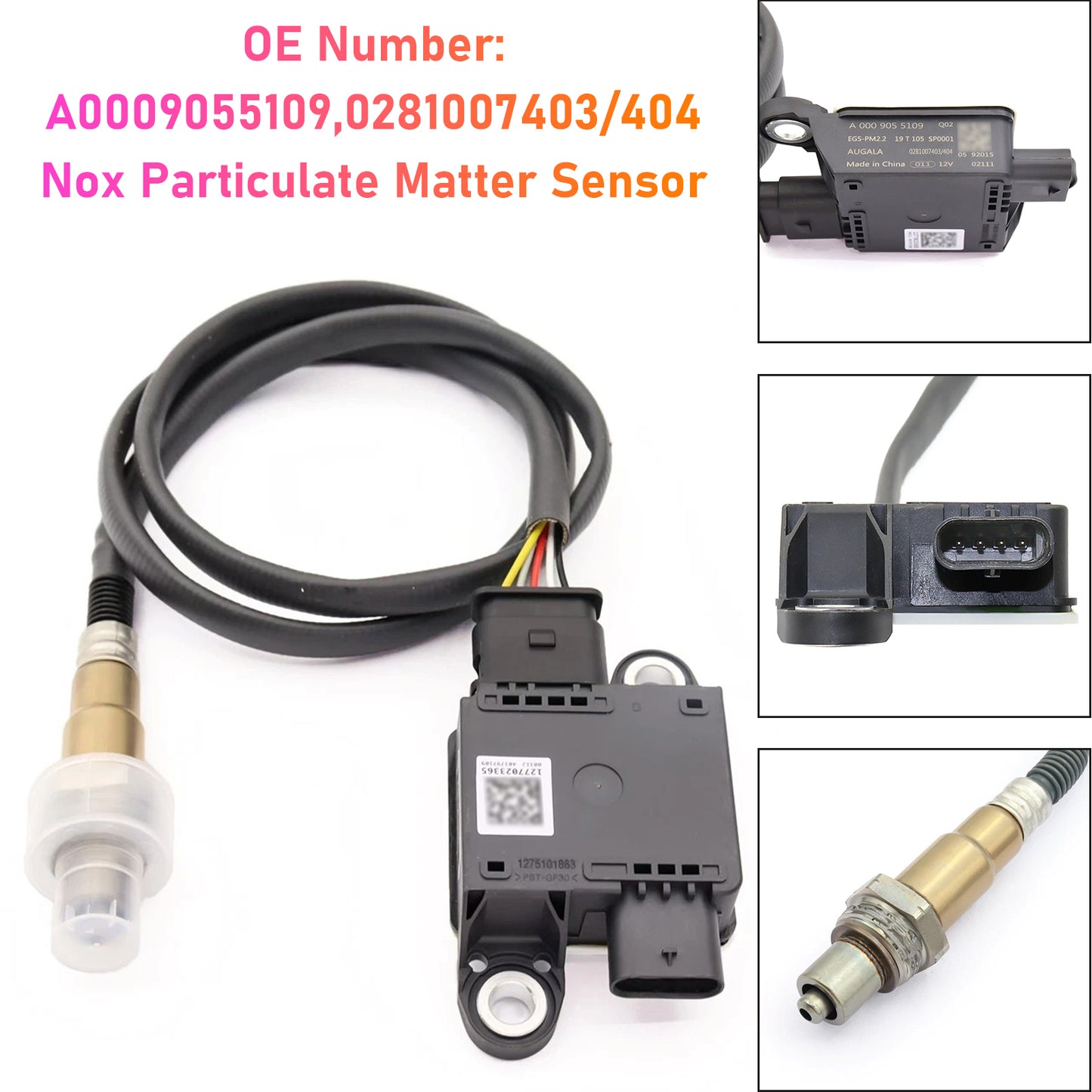 NOX Mercedes-Benz Sensore di particelle C117 CLA X156 W246 Classe B A0009055109/0281007403
