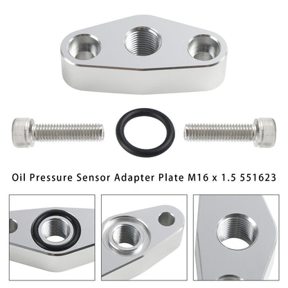 Piastra adattatrice sensore pressione olio M16 x 1.5 551623 per LS
