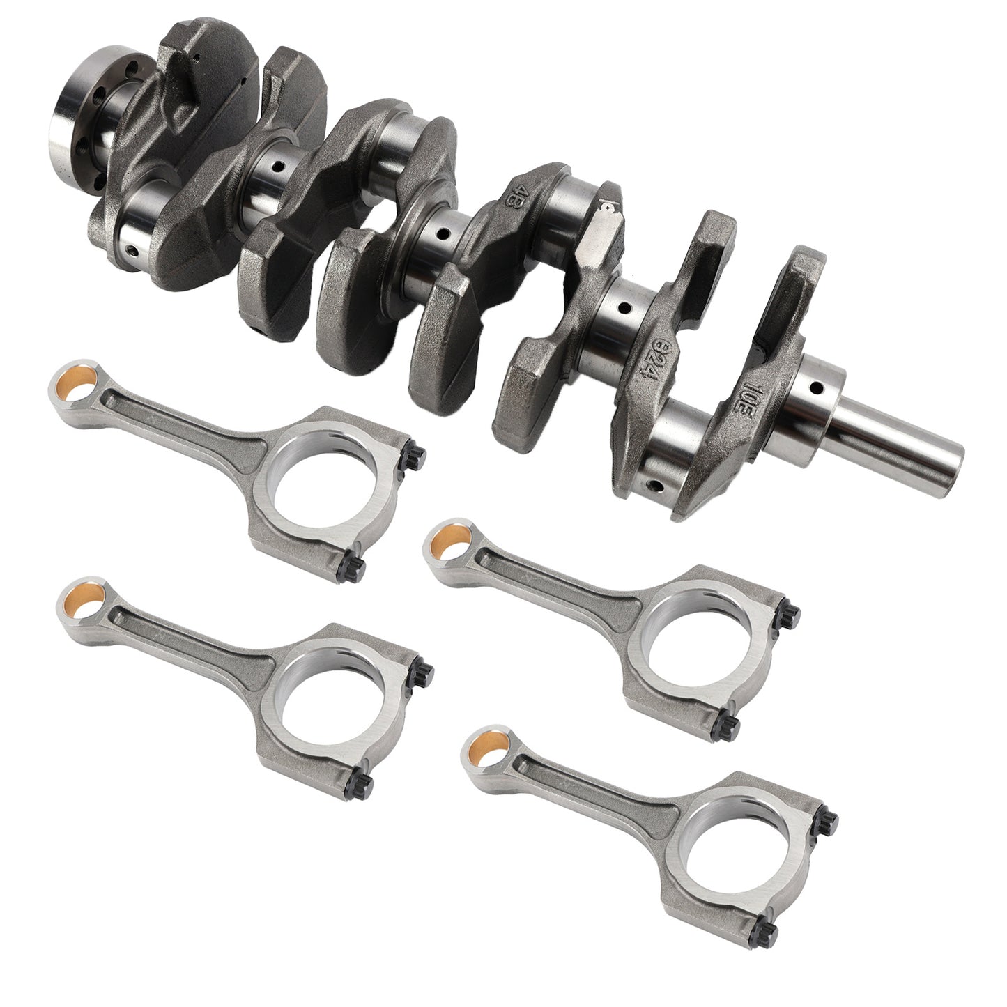 Albero a gomito del motore di Kia Rondo 2.4L 2007-2011 con la biella 23510-2G500 23111-2G200