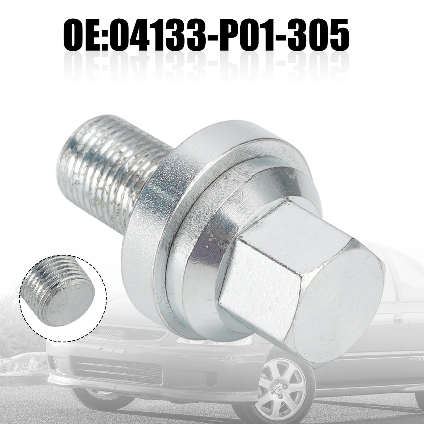Honda Del Sol Si/S (escluso modello DOHC) 04133-P01-305 bullone puleggia manovella D16Z6 D16 D15 D16Y8 serie D
