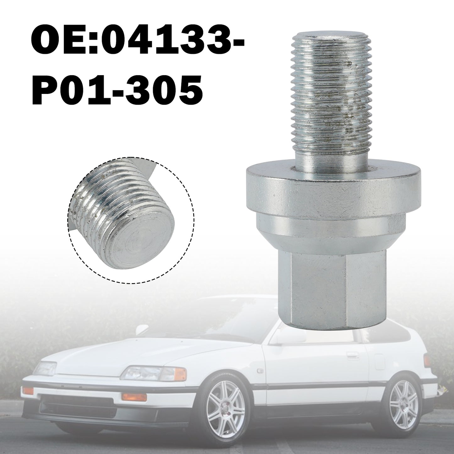 1988-1991 Honda CRX 04133-P01-305 Bullone puleggia manovella D16Z6 D16 D15 D16Y8 D Series