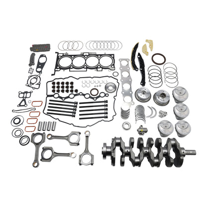 Kit di ricostruzione revisione motore Kia 2.4L G4KJ con albero motore, aste e kit di distribuzione