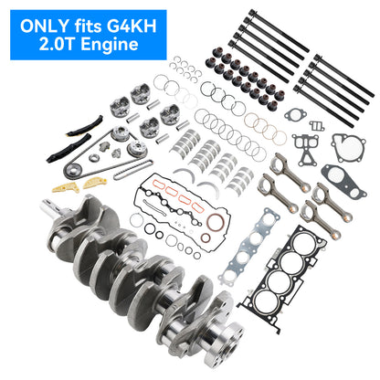 Kit di ricostruzione motore Hyundai Tucson/ix35 (LM) G4KH 2.0T 2013–2015 con kit di fasatura aste albero motore