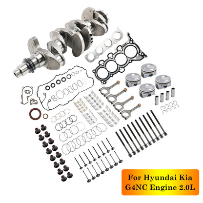 Kit di revisione ricostruzione motore Kia Hyundai Creta (SU2r) 2.0L G4NC 2021–2022