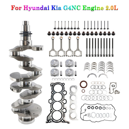 Kit di revisione ricostruzione motore Kia Hyundai Elantra (AD) 2.0L G4NC 2015-2020