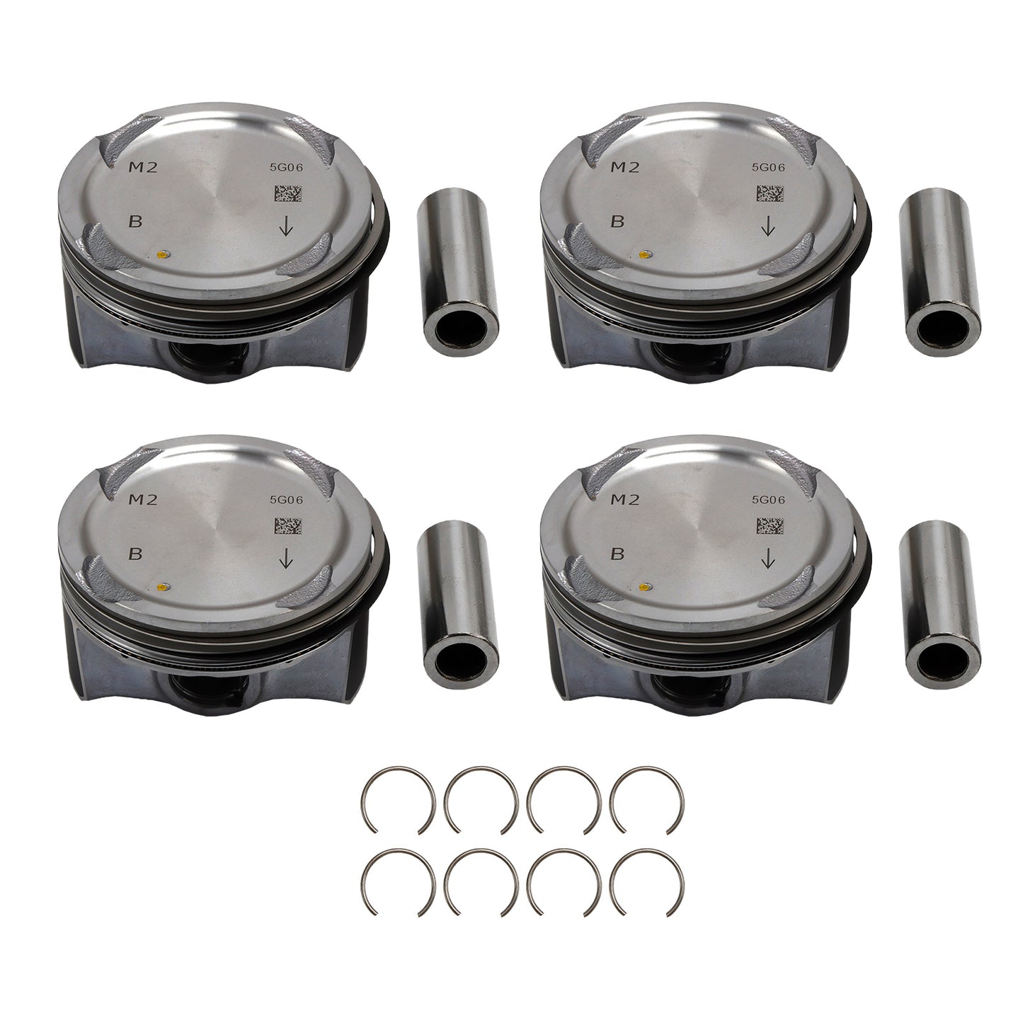 Kit di revisione motore G4NA 2.0L Kit guarnizioni bielle albero motore per HYUNDAI KIA