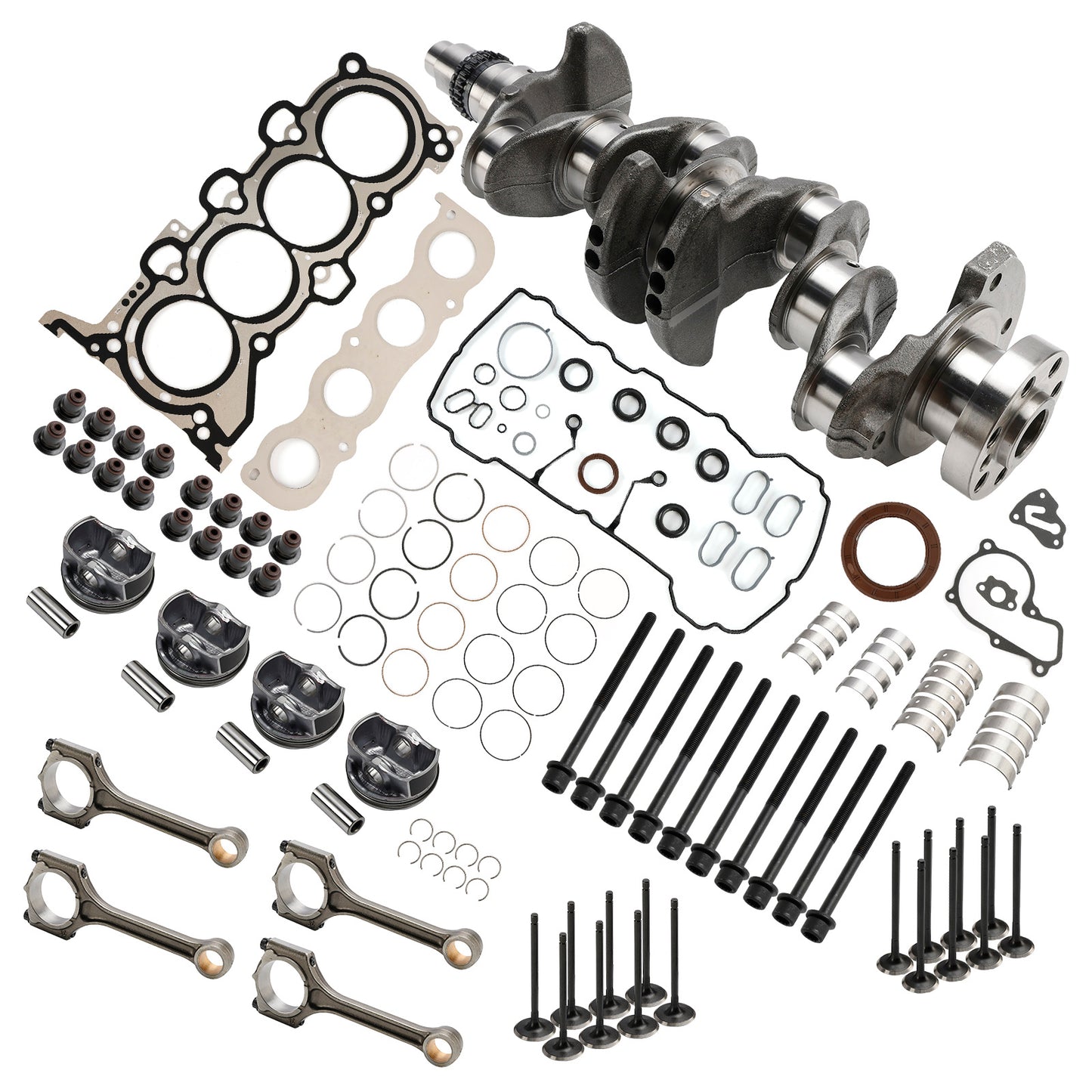 Kit di revisione motore G4NA 2.0L Kit guarnizioni bielle albero motore per HYUNDAI KIA