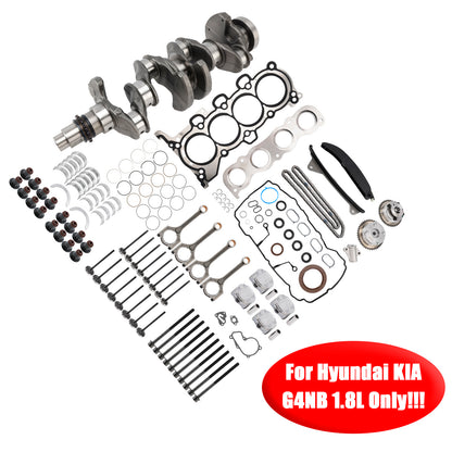 Kit di revisione e ricostruzione del motore Hyundai Elantra Mistra Kia Forte G4NB 1.8L 622V62EH00 24350-2E001