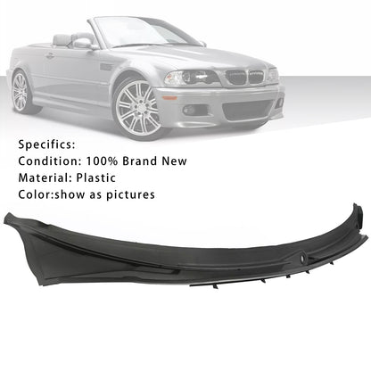 Lower Motor Cowl Cover-Windshield Wiper Grille Per BMW M3 E46 323i 328i 96-2006