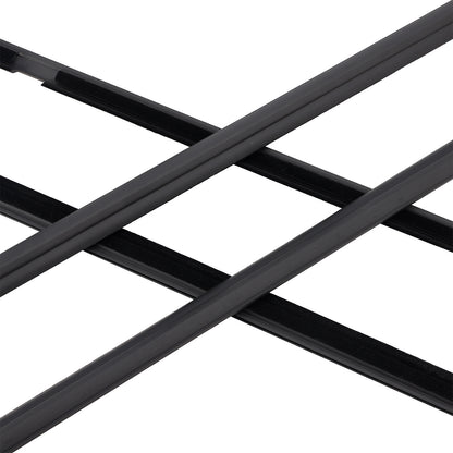 4pcs Glass Belt Belt Affermazione della fascia esterna per la terra per Land Cruiser LC100 1998-2007