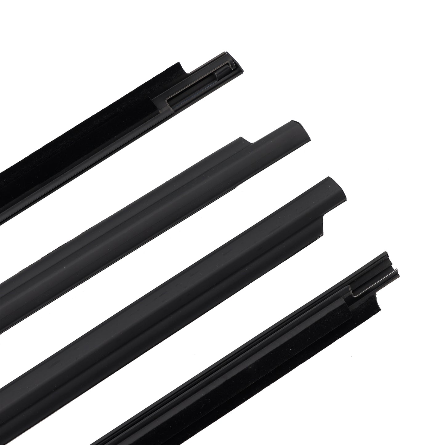 4pcs Glass Belt Belt Affermazione della fascia esterna per la terra per Land Cruiser LC100 1998-2007