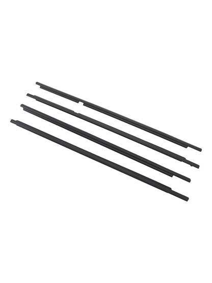 4pcs Glass Belt Belt Affermazione della fascia esterna per la terra per Land Cruiser LC100 1998-2007