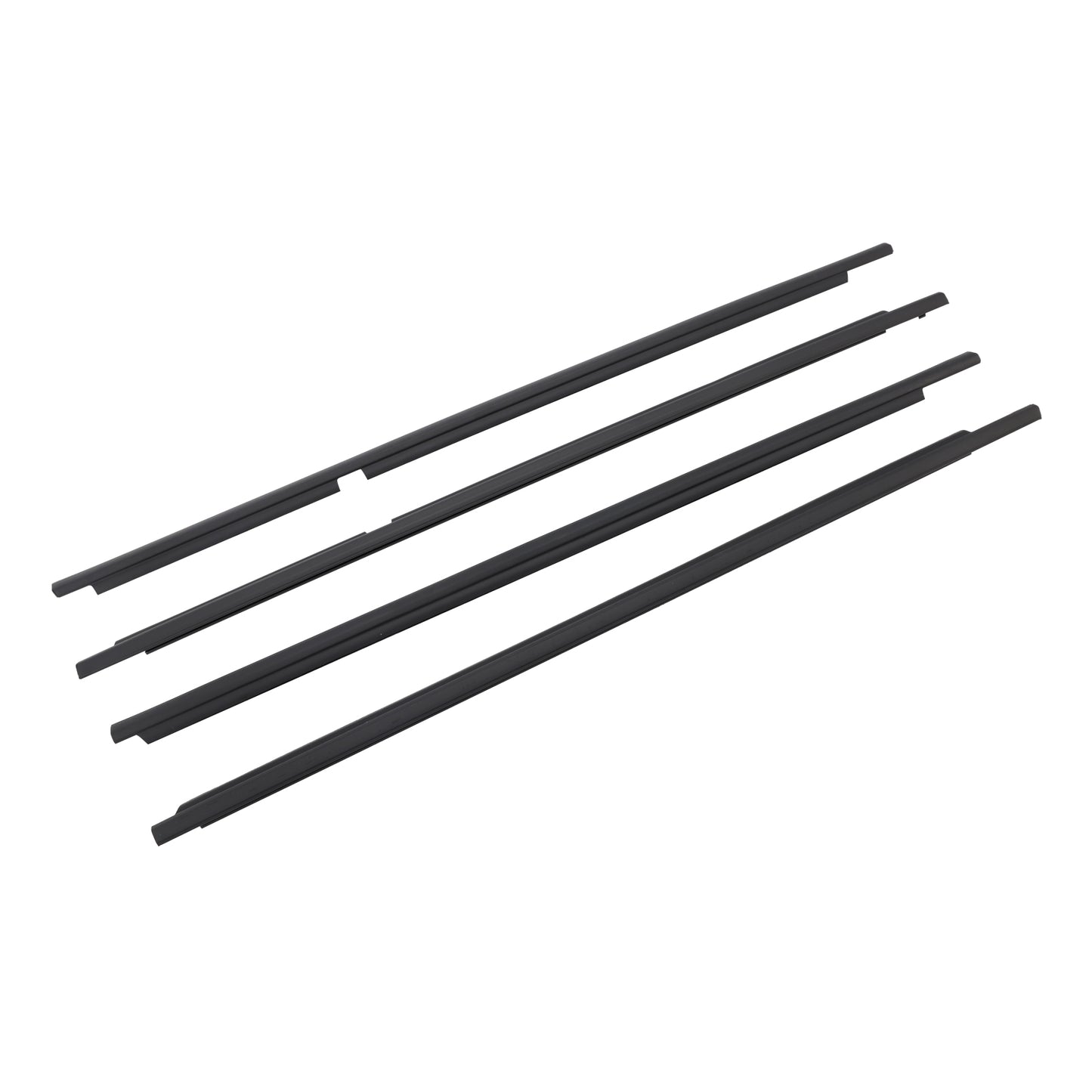 4pcs Glass Belt Belt Affermazione della fascia esterna per la terra per Land Cruiser LC100 1998-2007