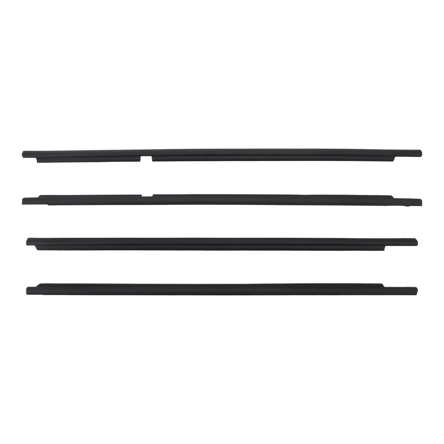 4pcs Glass Belt Belt Affermazione della fascia esterna per la terra per Land Cruiser LC100 1998-2007