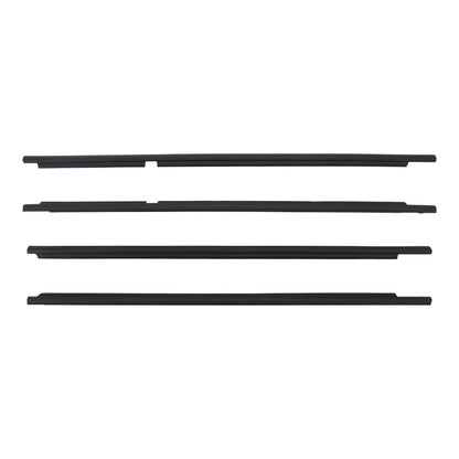 4pcs Glass Belt Belt Affermazione della fascia esterna per la terra per Land Cruiser LC100 1998-2007