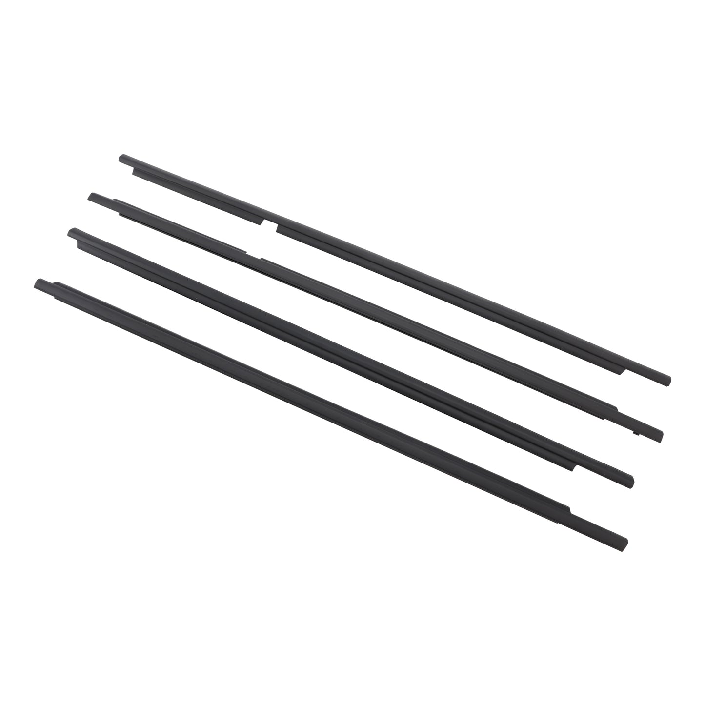 4pcs Glass Belt Belt Affermazione della fascia esterna per la terra per Land Cruiser LC100 1998-2007
