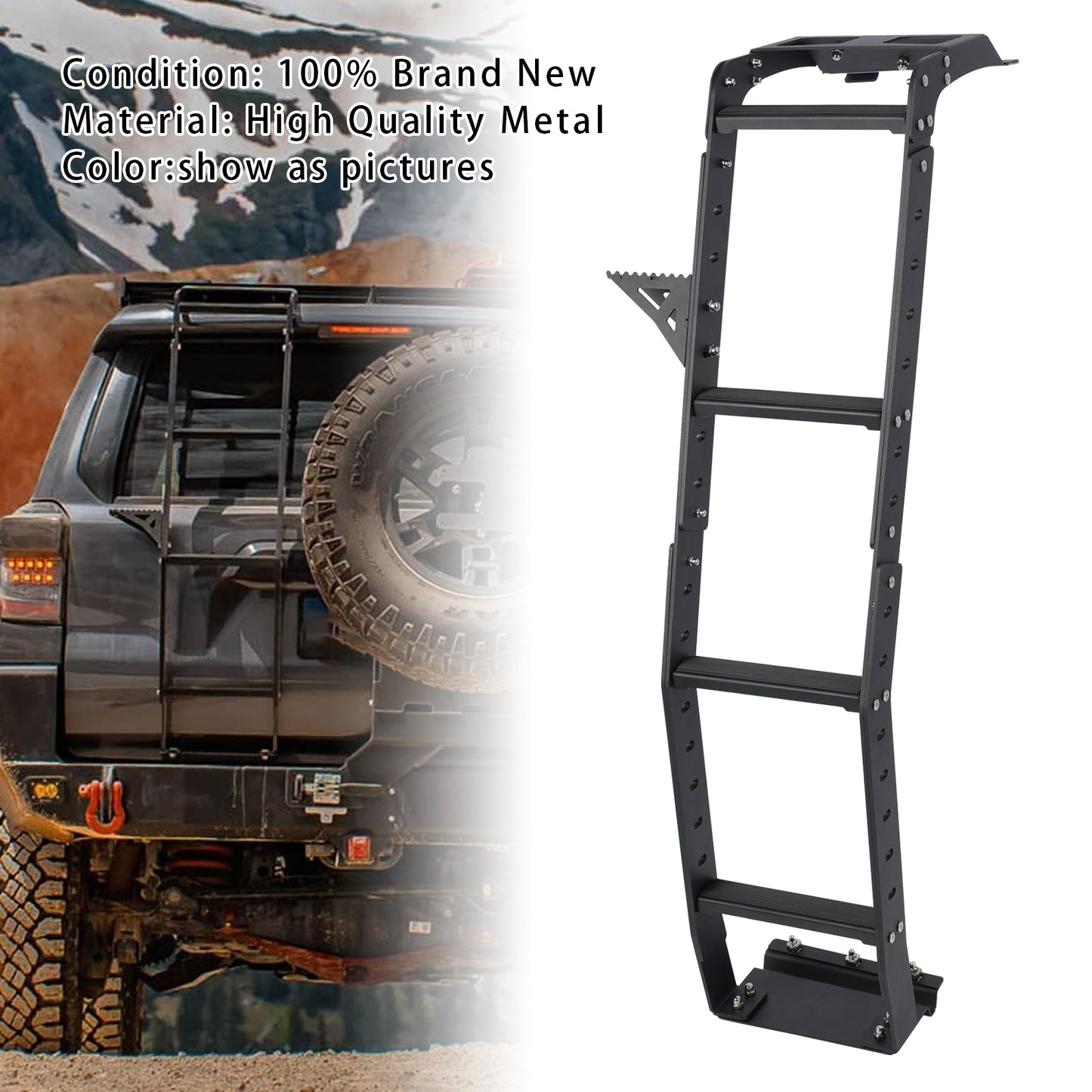 Scala per portellone posteriore per Toyota 4Runner 2010-2024 5a generazione 2010+