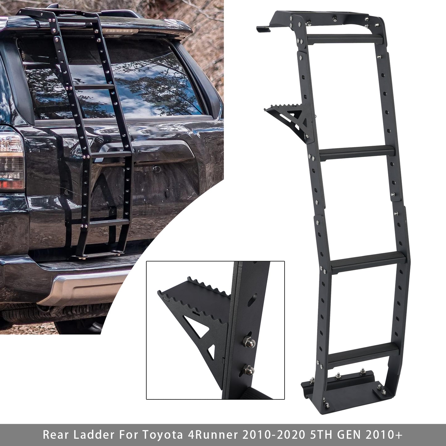 Scala per portellone posteriore per Toyota 4Runner 2010-2024 5a generazione 2010+