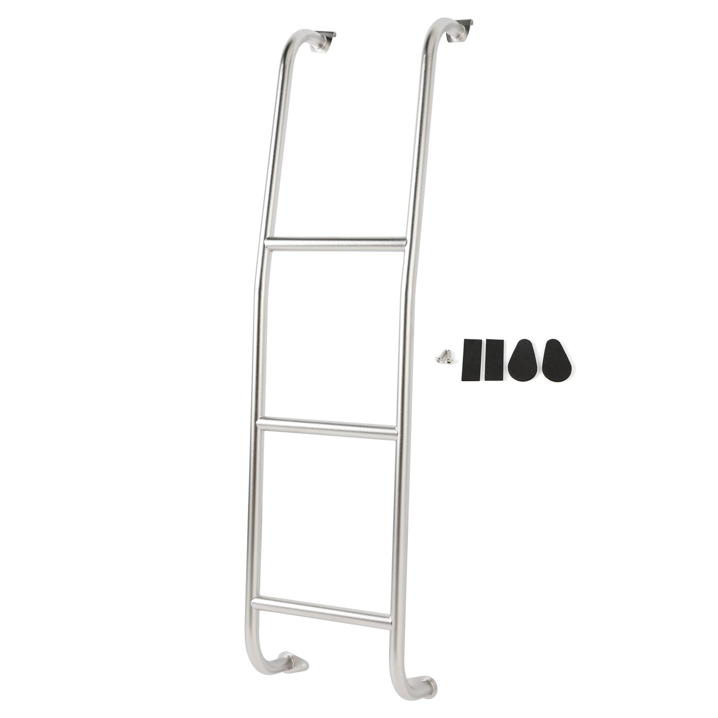 Scala per furgoni Ford Transit Low Roof 2014-2026 in acciaio inox a 3 gradini 093TS