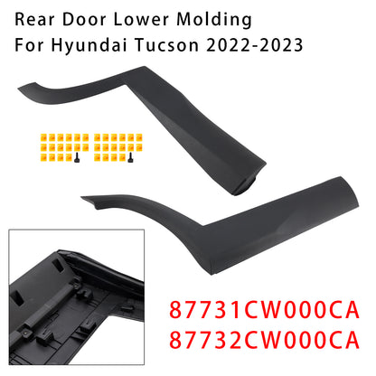 Modanatura inferiore portiera posteriore sinistra+destra Hyundai Tucson 2022-2023 87731-CW000-CA