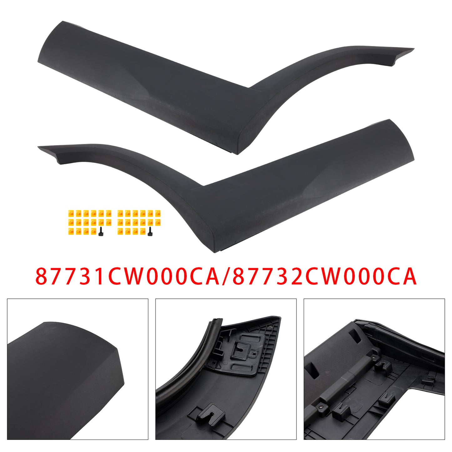 Modanatura inferiore portiera posteriore sinistra+destra Hyundai Tucson 2022-2023 87731-CW000-CA