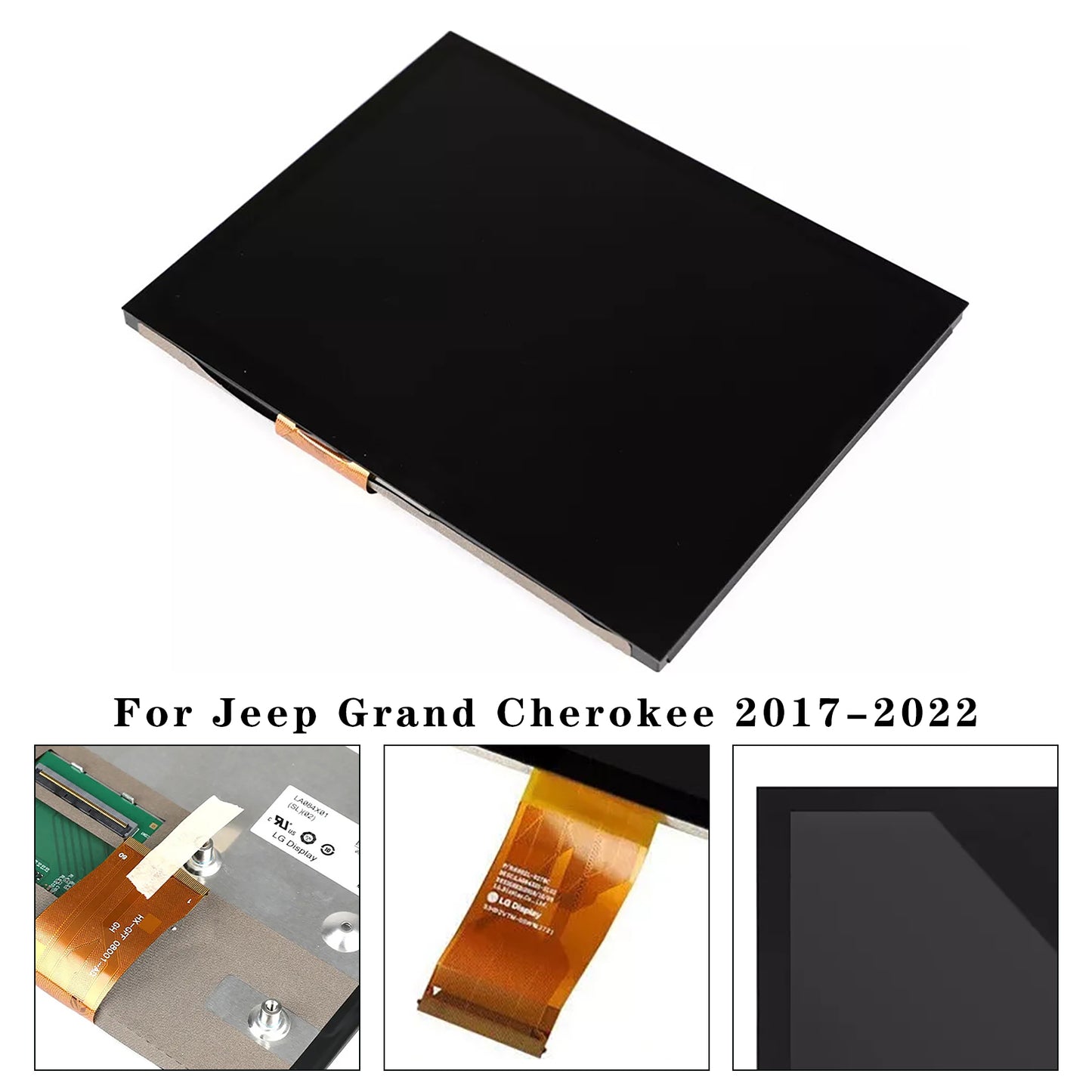 Schermo LCD touch screen Uconnect da 8,4" per JEEP WRANGLER 2018-2020 LA084X01