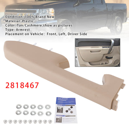 Kit di riparazione del bracciolo anteriore sinistro adatto per Chevy Silverado 1500 2500HD 3500HD 10-2014
