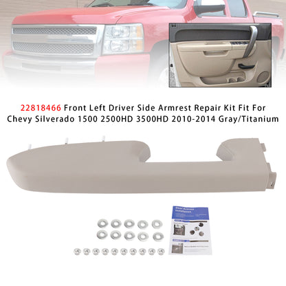 Kit di riparazione del bracciolo anteriore sinistro per Chevy Silverado 1500 2500HD 3500HD 2010-2014