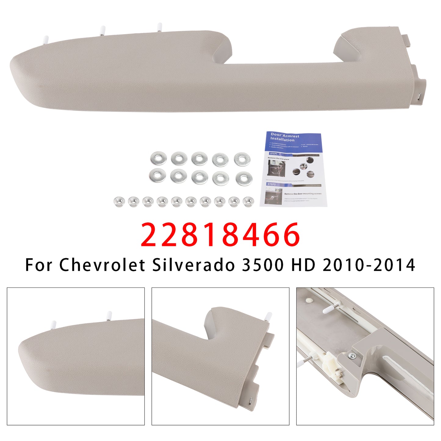 Kit di riparazione del bracciolo anteriore sinistro per Chevy Silverado 1500 2500HD 3500HD 2010-2014