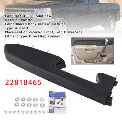 Kit di riparazione del bracciolo anteriore sinistro adatto per Chevy Silverado 1500 2500HD 3500HD 10-2014