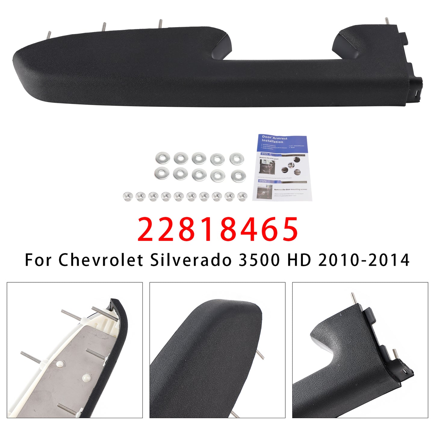Kit di riparazione del bracciolo anteriore sinistro adatto per Chevy Silverado 1500 2500HD 3500HD 10-2014