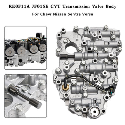 Corpo valvola di trasmissione CVT Nissan Tiina RE0F11A JF015E 2011-2015