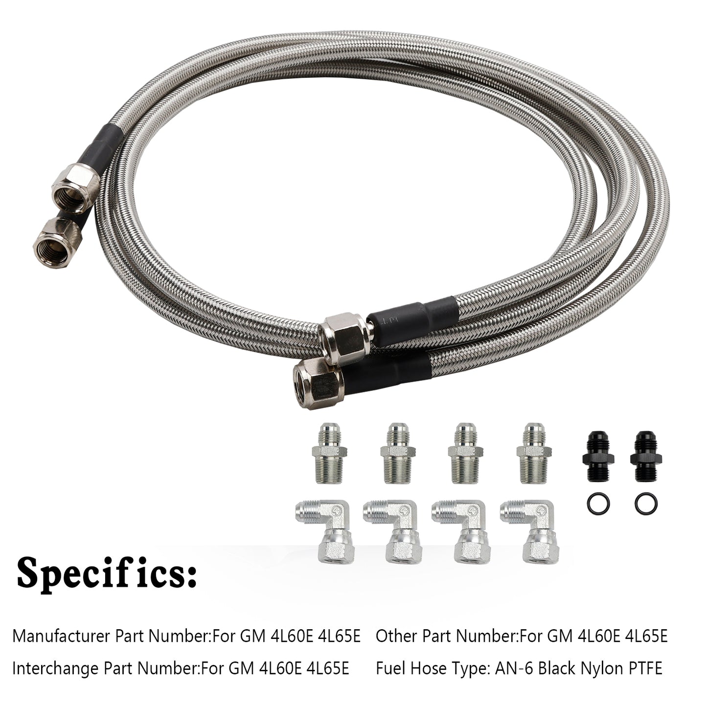 GM 4L60E 4L65E Kit linee di raffreddamento trasmissione automatica Kit tubo flessibile 6-AN