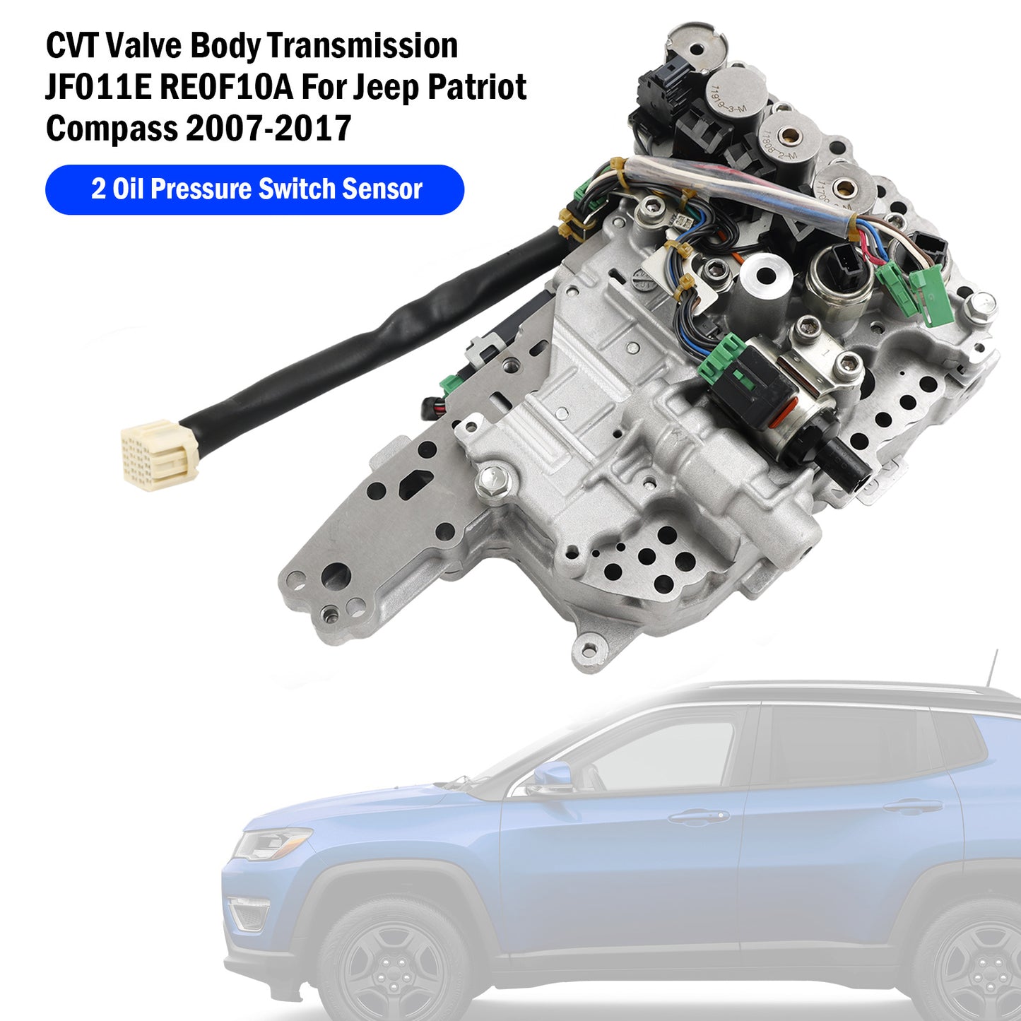 Corpo valvola CVT trasmissione JF011E RE0F10A per Jeep Patriot Compass 2007-2017 Fedex Express generico